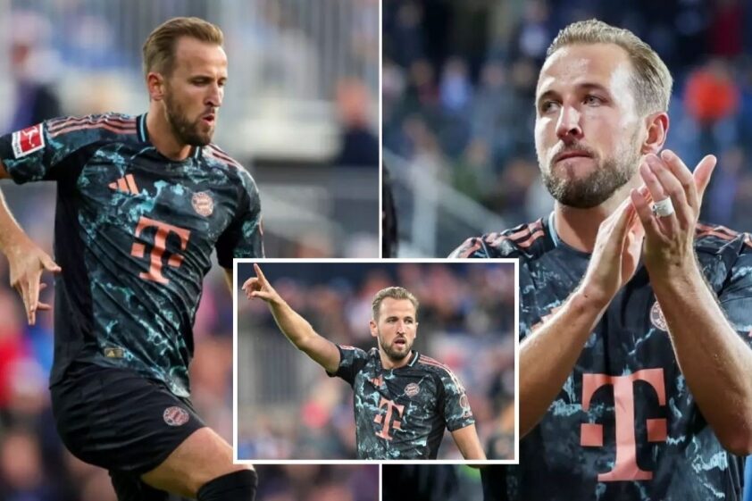 Harry Kane ghi bàn cho Bayern Munich